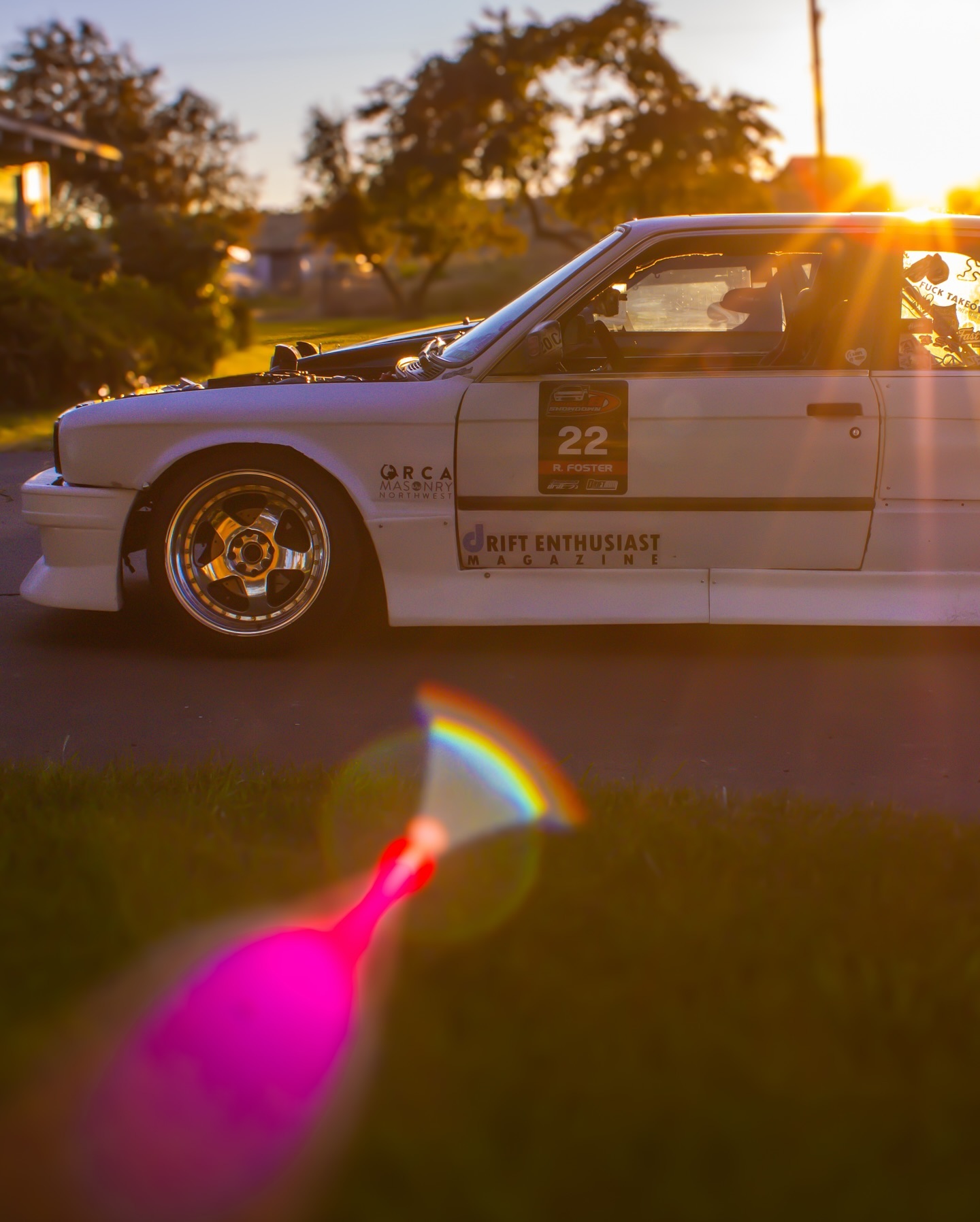 Golden hour stance